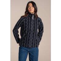 Craghoppers Women's Annjela Half Zip Fleece in Black | Size: 12