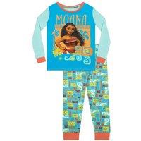 Disney Girl's Moana Snuggle Fit Pyjamas | Size: 2-3 Years