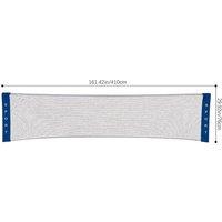 NESTLUNE 410x76cm Portable Standard Training Badminton Tennis in Blue | Size: 0-12 m