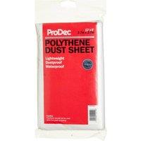 ProDec 12 X 9 Poly Dust Sheet - SH102 in Clear