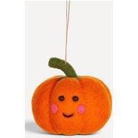 Sass & Belle Felt Hanging Pumpkin Decoration - Felt Material with Hanging Twine