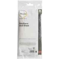 Harris Polythene Dust Sheet 3.7x2.75m in Clear