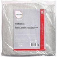 Harris Cotton Rich Dust Sheet 12ft x 9ft in Natural