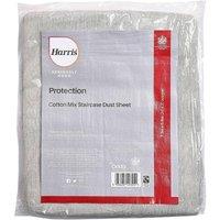 Harris Cotton Rich Staircase Dust Sheet 24ft x 3ft in Grey