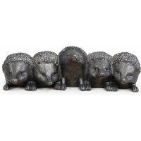 Gifts Direct 2 U Hedgehogs Garden Planter Trough in Stone