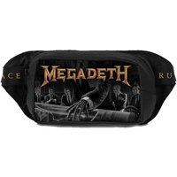 Rocksax Megadeth Shoulder Bag - Rust In Peace in True Black