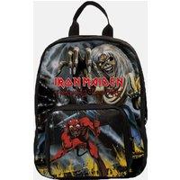 Rocksax Iron Maiden Mini Backpack - Number Of The Beast in True Black