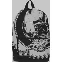 Rocksax Five Finger Death Punch Backpack - Knuckle in True Black