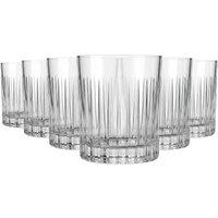 RCR Timeless Crystal Double Whisky Glasses - 360ml - Pack of 6 in Clear