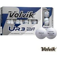 Volvik UR3 Dozen 12 Golf Balls in White