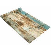 PAWNORA 6m Wood Grain Wallpaper Self Adhesive in Brown