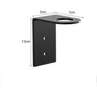 NESTLUNE BlaCK Holder With Bottle Stainless Steel Wall Mounted Soap Dispenser