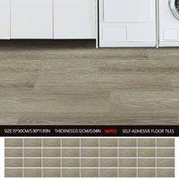 PAWNORA 36x Self Adhesive Vinyl Flooring Planks 8801-15 in Light Oak