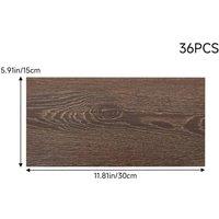 PAWNORA 36x Self Adhesive Vinyl Flooring Planks 8813-15 in Brown