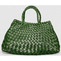 RIMINI Women's Woven Tote 'Elisabetta' - Green