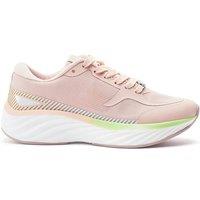 Moda In Pelle Women's 'Damara' Textile Chunky Trainers in Pink | Size: 5
