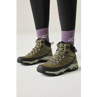 Regatta Women's Blake Waterproof Breathable Walking Boots in Olive | Size: 5