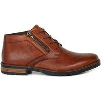 Rieker Men's 'Topper' Lace Up Ankle Boots in Brown | Size: 7.5