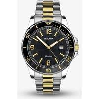 Sekonda Men's Dive Two Colour Black Dial Watch 1581