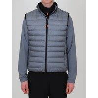 North Peak Men's Trail Gilet Black in Grey | Size: Extra Large
