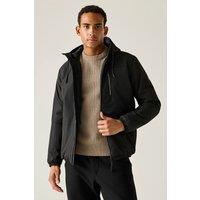 Regatta Men's Waterproof Hooded Winter Shorebay Insulated Jacket in Black | Size: Small