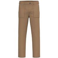 Native Spirit Men's Washed Trousers in Camel | Size: 36R