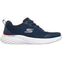 Skechers Men's Bounder 3.0 Mesh Slip On With Heel Mcd & Air-Cooled Mf Navy | Size: 8