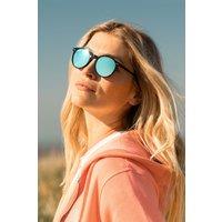 Weird Fish Women's Williams Round Sunglasses in Dark Blue