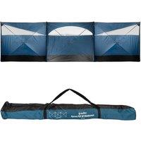 VFM e-Store 3 Panel Wind Breaker Good for Days Out Blue - 500cm x 150cm | Size: 500 cm x 150 cm