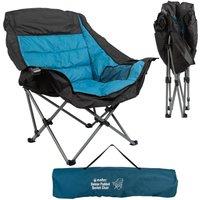 VFM e-Store Folding Chair with Cup Holder Good for Days Out Multi - 100cm x 98cm | Size: 100 cm x 98 cm