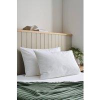 CHRISTY 'Cloud Loft' Luxurious Micro Loft Medium Firm Pillow Pair in White
