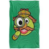 Sesame Street Big Sherlock Hemlock Silky Touch Super Soft Throw Blanket in Green | Size: Large