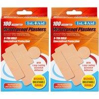 VFM e-Store Plasters for Health 15.5cm x 9.5cm Beige X 2 | Size: 15.5 cm x 9.5 cm