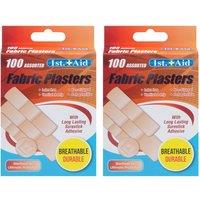 VFM e-Store Plasters for Health 15.5cm x 9.5cm Beige X 2 | Size: 15.5 cm x 9.5 cm