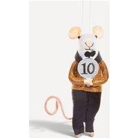 Sass & Belle Felt Dancing Judge Mouse Christmas Tree Decoration