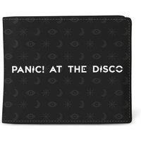 Rocksax Panic At The Disco Wallet - 3 Icons in True Black