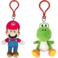 San-ei Nintendo Super Mario & Yoshi Keychain Bundle