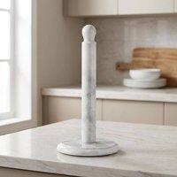 Dynasty Home UK Luxury Marble Paper Towel Holder Kitchen Dining in White