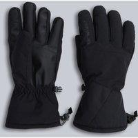 Animal 'Toasty' Waterproof Adjustable Clip PrimaLoft Insulation Snow Gloves in Jet Black | Size: Small