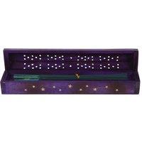 Elements Bergamot Star Wooden Incense Gift Set in Purple
