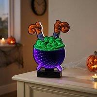 Garden Greatness LED Halloween Infinity Witch Light in Black