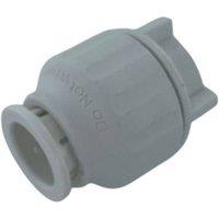 Securplumb Pipe End Cap in White