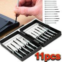 NESTLUNE 11x Precision Small Screwdriver Set Repair in Silver | Size: 1000mm x 400mm
