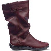 Hotter Women's 'Derrymore II' Mid Calf Boots in Maroon | Size: 9