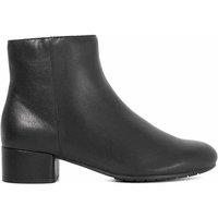 Dune London Women's 'Pippie' Leather Ankle Boots in Black | Size: 3