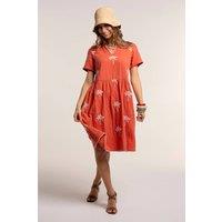 Brakeburn Women's SOL DRESS in Orange | Size: 10