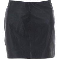Ashwood Leather Women's 'Skirt 14' Stylish Leather Pencil Skirt in Black | Size: 24