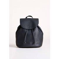 Lakeland Leather Women's 'Brampton' Leather Backpack in Navy
