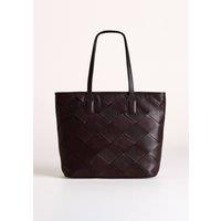 Lakeland Leather Women's 'Laithes' Leather Tote Bag in Brown