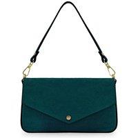 Apatchy London Women's The Munro Suede Bag in Teal